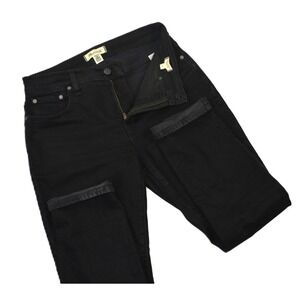 Madewell The Mid Rise Perfect Vintage Jean Black Denim Size 28